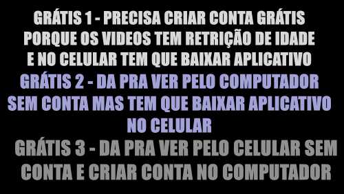 AJUDA VIDEOS GRÁTIS